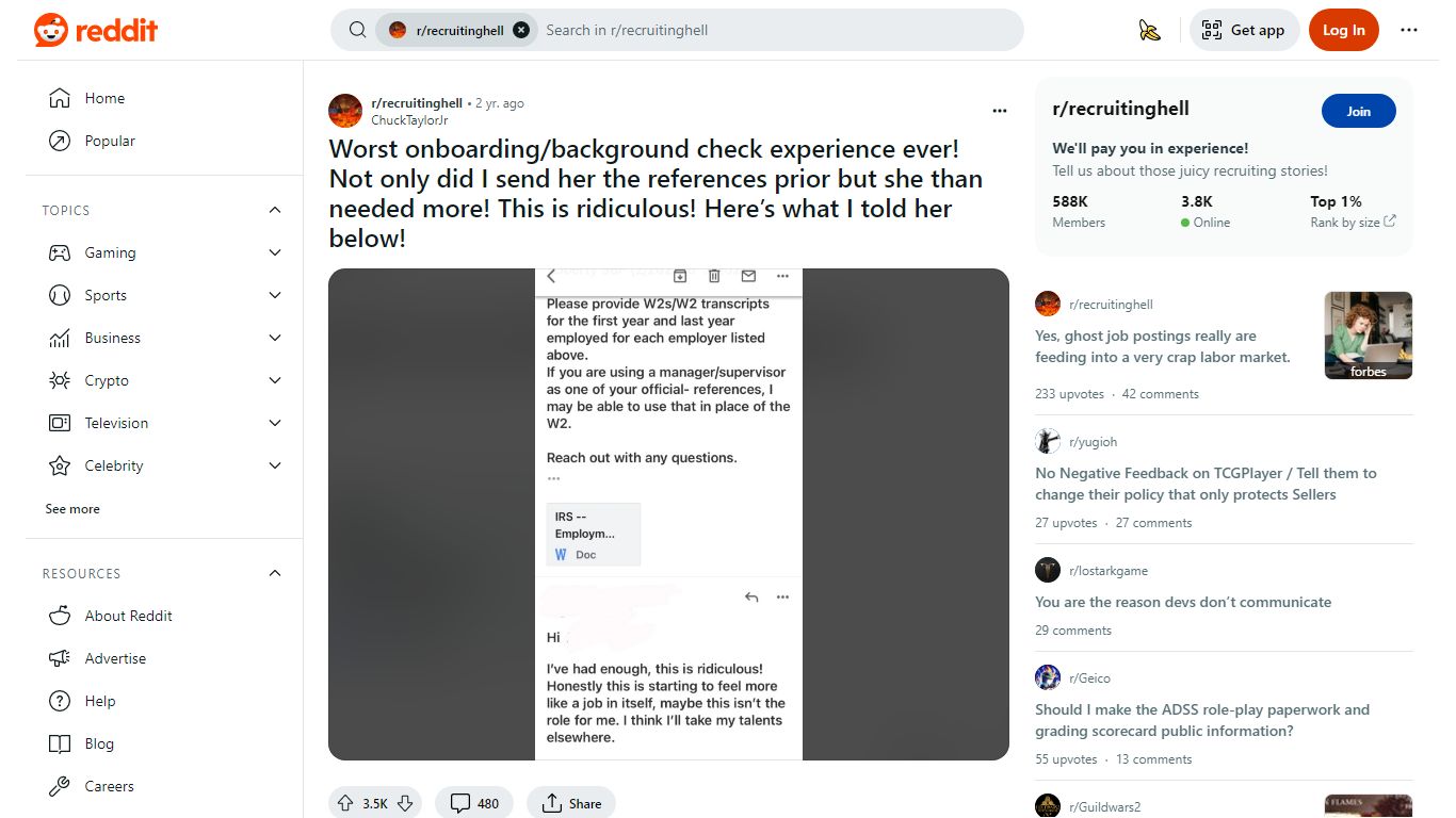 Worst onboarding/background check experience ever! Not only ... - Reddit